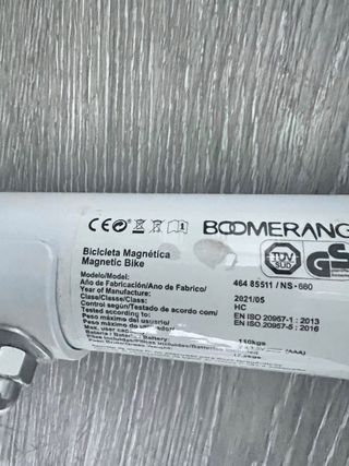 Bicicleta Estática BOOMERANG NS660