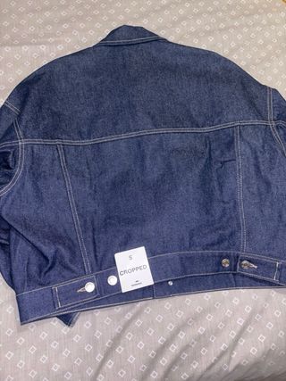 Chaqueta vaquera Bershka azul
