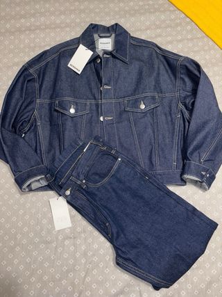 Chaqueta vaquera Bershka azul