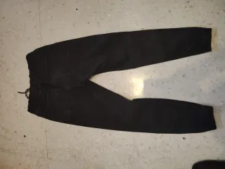 Vaqueros Jogger Bershka Negros Rotos