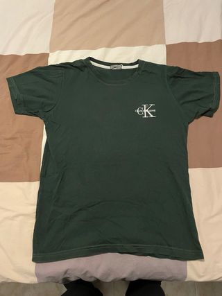 Camiseta Calvin Klein Jeans Verde