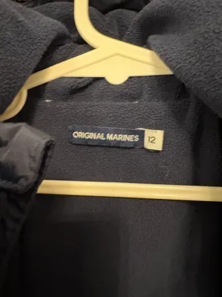 Giubbotto blu scuro 12 mesi