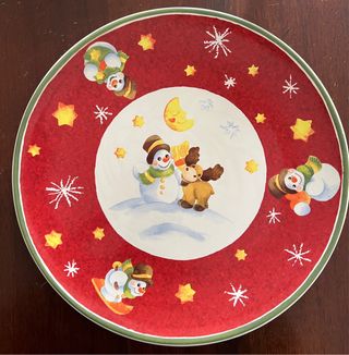 Piatto THUN Natale 32cm SENZA SCATOLA