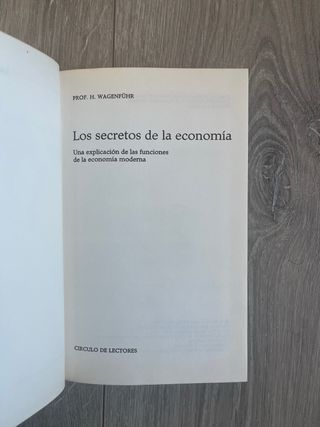 Los secretos de la economía