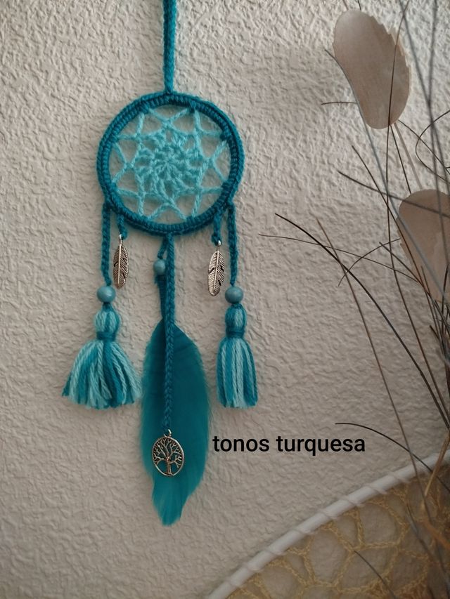 Atrapasueños mini 8 x 20/22 cm - varios colores