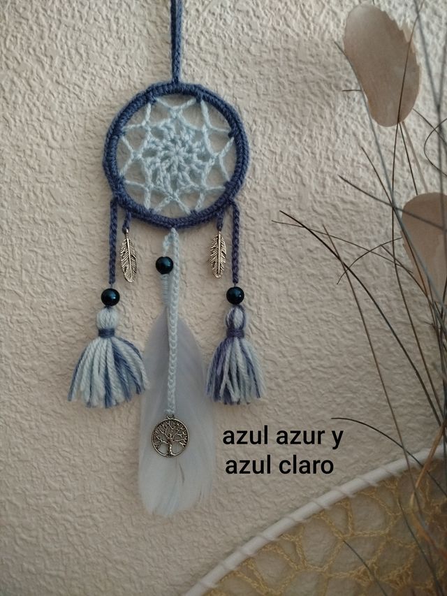 Atrapasueños mini 8 x 20/22 cm - varios colores