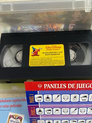 VHS Blancanieves edición diamante  Disney 1994