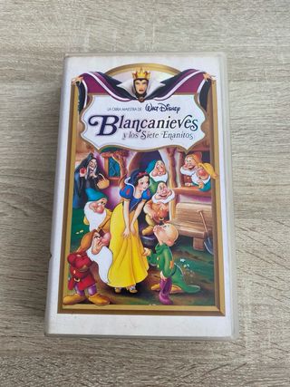 VHS Blancanieves edición diamante  Disney 1994