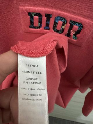 Maglia Dior ragazzo 13/14 anni