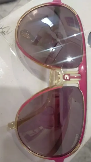 Gafas Carrera Rosas y Doradas