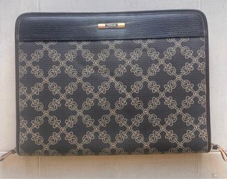 Portadocumentos Tous Negro y Beige