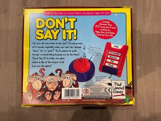 Juego de Mesa Don't Say It! en Inglés