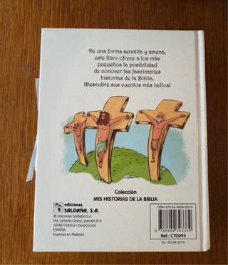 Libro Mis historias de la Biblia