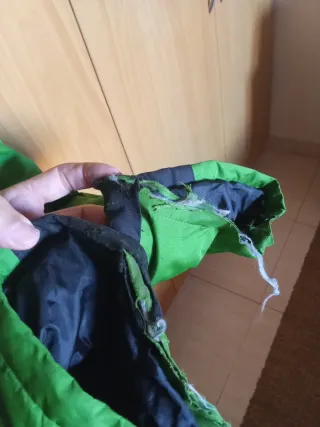 Conjunto esquí niño azul y verde