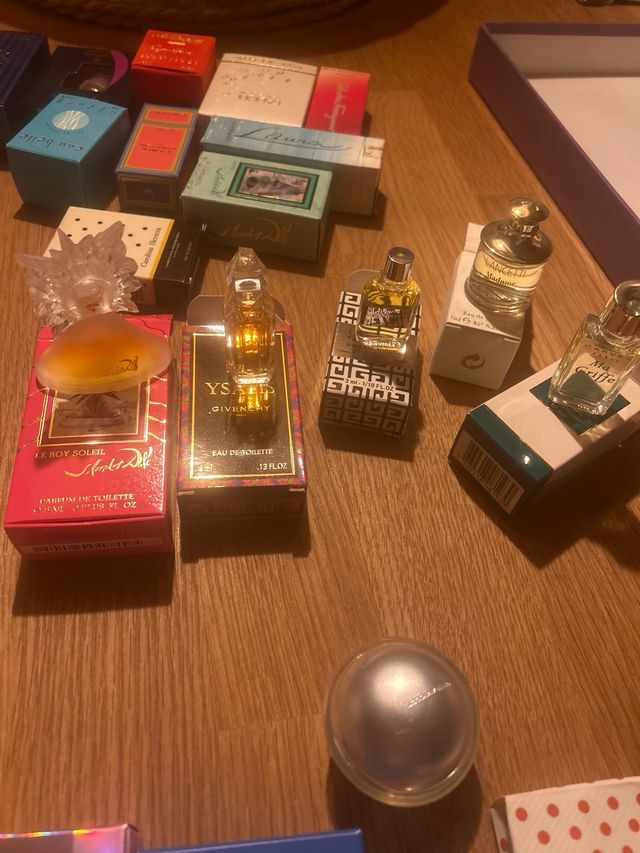 Colección Perfumes Miniatura 81 piezas