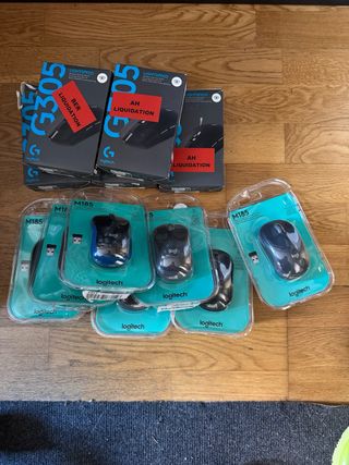 Pack 7 Ratones Logitech M185