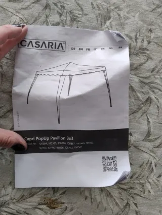 Carpa Capri PopUp Pavillon 3x3