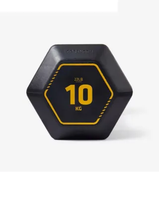 Mancuerna Hexagonal 10 KG CORENGTH Caucho