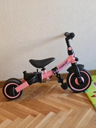 Triciclo infantil rosa