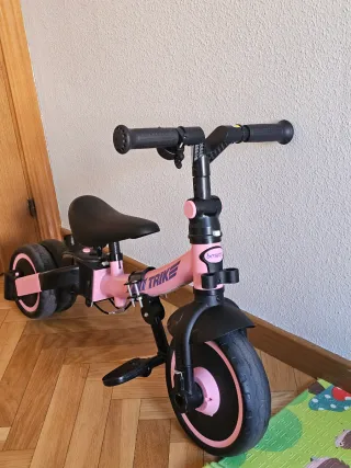 Triciclo infantil rosa