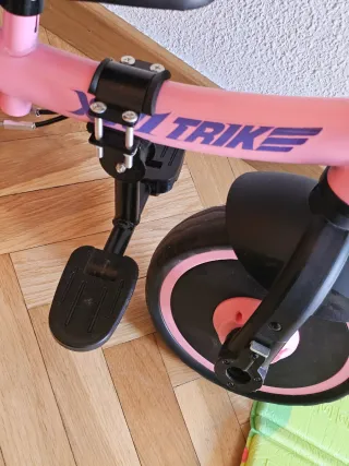 Triciclo infantil rosa