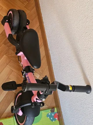 Triciclo infantil rosa