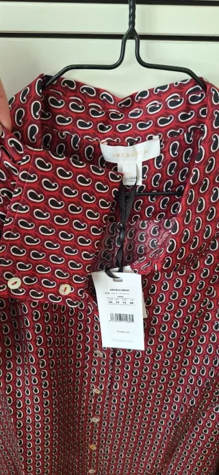 Camisa Intropia Talla L Estampada