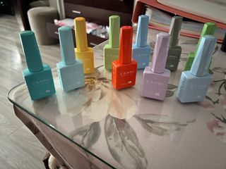 lote esmaltes semipermanentes canni