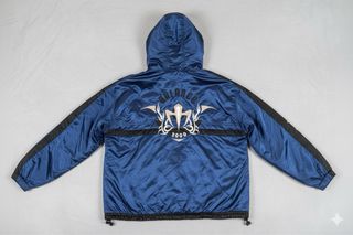 Sudadera Vintage Azul Eléctrico y Amarillo