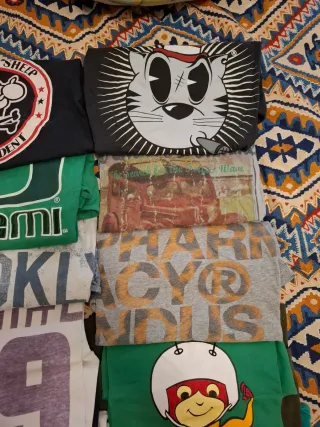 Set lotto di T-shirt Uomo Taglia L/XL