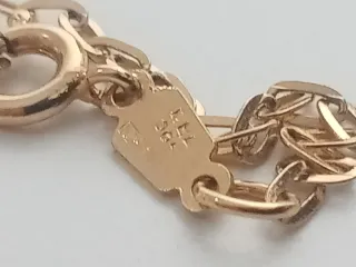 Bracciale/Catenella in Argento + Goldfilled 14k. PREMIUM.