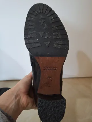 Stivali in vera pelle neri