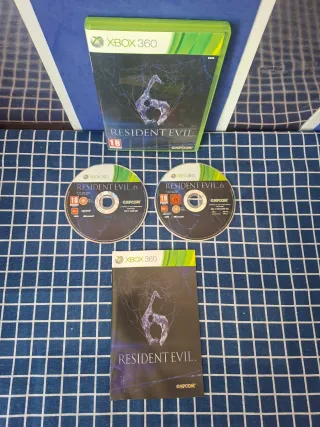XBOX360 RESIDENT EVIL 6 ORIGINAL COMPLETO