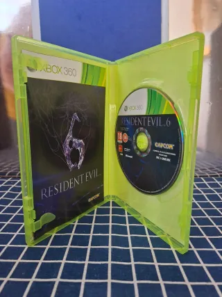 XBOX360 RESIDENT EVIL 6 ORIGINAL COMPLETO