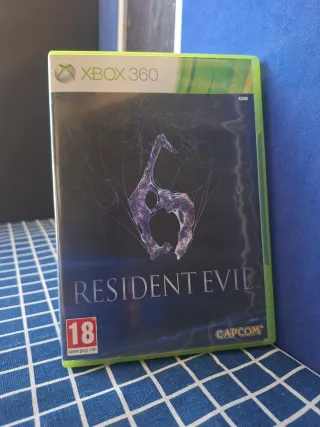 XBOX360 RESIDENT EVIL 6 ORIGINAL COMPLETO
