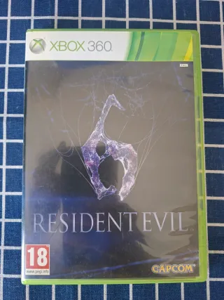 XBOX360 RESIDENT EVIL 6 ORIGINAL COMPLETO