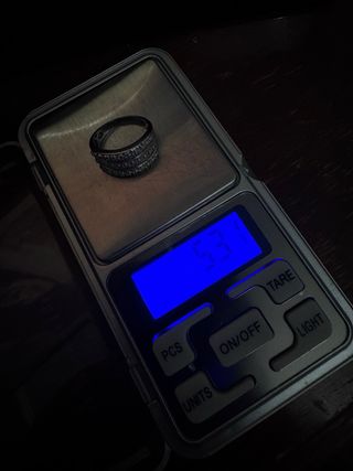 Anello in Oro Bianco 18K con Diamanti Brillanti