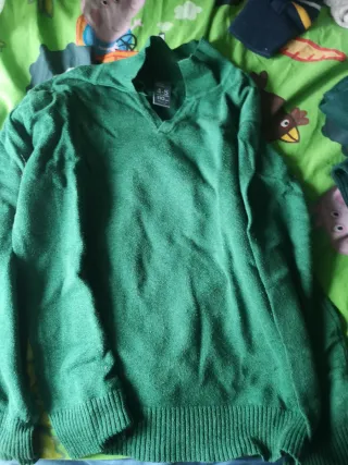 Jersey C&A rayas invierno talla 5