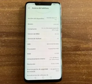 Huawei Mate 20 Pro 128GB Nero