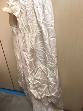 Traje de Novia en tela de faille natural Blanco