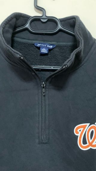 Sudadera Sport Tek Negra Talla XL