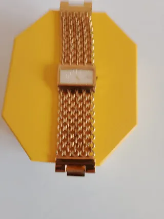 Reloj Paul Versan dorado malla