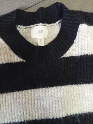 Jersey H&M Rayas Talla S