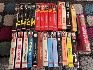 Lote Películas VHS Interviú