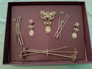 Aderezo Fallera Niña Oro