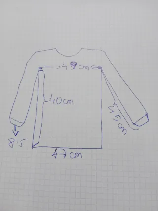 Jersey negro lentejuelas copos nieve