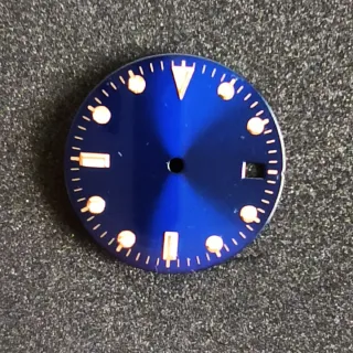 Quadrante Dial 28mm x Miyota 8215 Data Blu Vintage