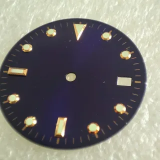 Quadrante Dial 28mm x Miyota 8215 Data Blu Vintage