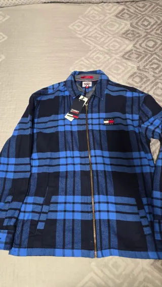 Chaqueta SobreCamisa Tommy Hilfiger Cuadros Azul M