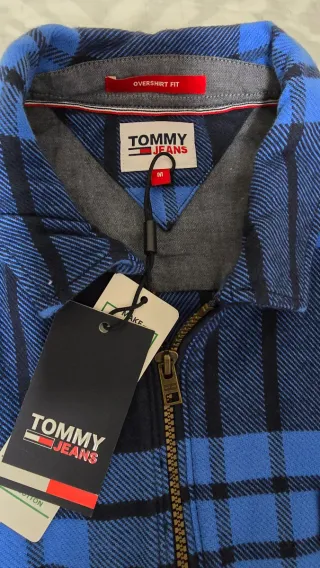 Chaqueta SobreCamisa Tommy Hilfiger Cuadros Azul M
